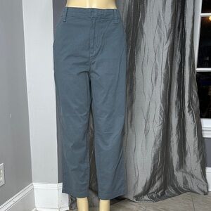 Gap Women’s Sz 14 Slim Ankle Pant  4 pockets blue/gray color Inseam:26.5”